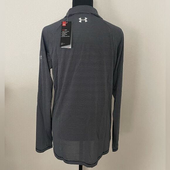 NWT Under Armour Women’s Tech Stripe Shirt - Picture 6 of 8